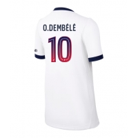 Camiseta Paris Saint-Germain Ousmane Dembele #10 Segunda Equipación Replica 2026-27 para mujer mangas cortas